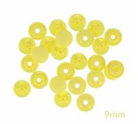 Bohin Chiusure a Scatto, Mixed, Giallo, 9mm, 8 unità