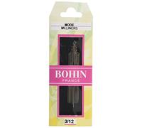 Bohin Milliners Paglia Aghi n. 3/12, Argento