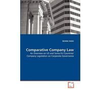 Bohinc Rado Comparative Company Law (Tascabile)