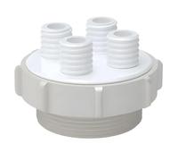 Bohlender BOLA PTFE - Distributore multiplo per botte Tri-Sure 2", filettatura interna, 2 x 18 GL/1 x 25GL colli