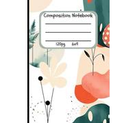 Boho Abstract Notebook: 120 Lined Pages 6x9 Softcover Journal for Writing, Meditation & Travel - Minimalist Aesthetic Nature-Inspired Art Cover