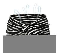 Boho Bandband - Fasce per capelli Boho - Fascia intrecciata, fasce per capelli annodate larghe | Elegante gruppo sportivo per donne ragazze libero yoga che scorre fitness ciclismo festival di