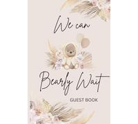 Boho Bear Baby Shower Guest Book