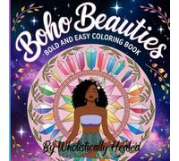 Boho Beauties: Super Cute & Simple Mindful Coloring Book
