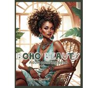Boho Beauty: An adult coloring book