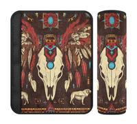 Boho Capra Skeleton 2 pz cinghia cintura di sicurezza più comfort guida per la maggior parte delle auto accessori para carro