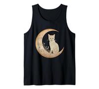 Boho Cat Plants T-Shirt Donna Ragazza Uomo Fiori Canotta