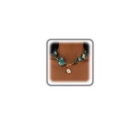 Boho Chunky Shell Collana per le Donne Barocco Perla Ciondolo Collane Irregolare Shell Perline Collana Girocollo Alla Moda Vacanza Gioielli Accessori, Grande, Lega di acciaio, Non pietra preziosa