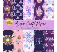 Boho Craft Paper: Dreamy Crystals Collection
