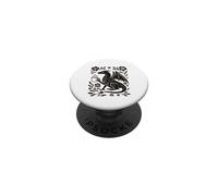 Boho Drago Bere Caffè Folk Art Mitico Bestia PopSockets PopGrip Adesivo
