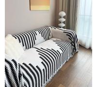 Boho Elegance Chenille Sofa Cover, Reversible Chenille Boho Sofa Cover, Washable Non-Slip Sofa Covers, All Seasons & Anti-Cat Scratching, Durable Wrinkle Resistant (03,70.87 * 118.11'')