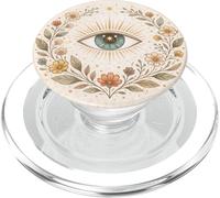 Boho Estetica Mistico Occhio Fiore di campo Spirituale Natura Arte PopSockets PopGrip per MagSafe
