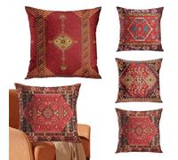 Boho Ethnic Pillow Covers Boho Throw Pillow Decorative Colorful Bohemian