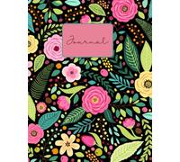 Boho Floral Journal: Beautiful Botanical Writing Notebook for Women, Teens & Creative Minds