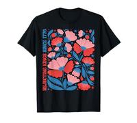 Boho Floral Rifiuto Kings Since 1776 Patriottico 4 luglio Maglietta