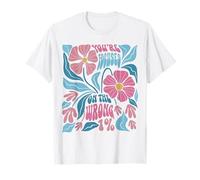 Boho Floral Ti concentri sui Diritti Trans 1% sbagliati Maglietta