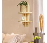 Boho Hanging Shelf Nursery Decor decorativo per la casa per gli uffici della