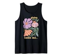Boho Intolleranza Frustrazione Divertenti Groovy Glutine Mi odia Canotta