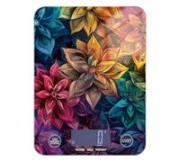 Boho Mandala Pattern Fiori Colorful Cooking Mini Bilancia per Cibo 5kg/5g Precisa Bilancia da Cucina Digitale con 4 Unità per Espresso Keto Perdita di Peso Báscula para cocina