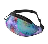 Boho Mandalas Borsa a tracolla Runner Piccolo Corsa Sport Sottile Alla moda Per Jogging Escursionismo Donna