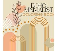 Boho Minimalist Coloring Book