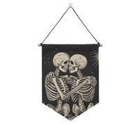 Boho Moon Stars Love banner da appendere con asta telescopica banner per feste decorazioni da appendere per porte, pareti, finestre, giardini, cortile