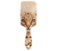Boho Orange Cats Semplice spazzola per capelli amichevole per l'asciugatura Massaggio del cuoio capelluto progettato per capelli spessi con manico ergonomico cepillo para peinar