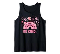 Boho Pink "Be Kind" regalo con farfalle e buone vibrazioni Canotta