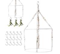 Boho Plant Drying Woven Hanging - Plant Dryer for Drying Spices Tillandsia