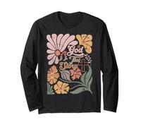 Boho Retro Christian Dio è in questa storia Uomini Donne Maglia a Manica
