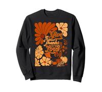 Boho Retro Christian Fall Zucca Dare Grazie al Signore Felpa