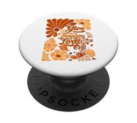 Boho Retro Christian Fall Zucca Dare Grazie al Signore PopSockets PopGrip Adesivo