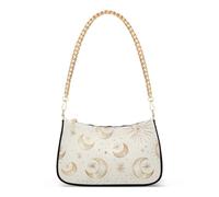 Boho Retro Moons Starry Stars trendy catena tracolla borse per le donne borsa per le signore
