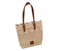 Boho Shoulder Bag - Vintage Lace Straw Tote | Large Capacity Summer Handbag