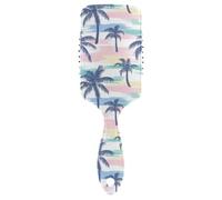 Boho Simple Style Island Coconut Tree carino spazzole per gli uomini Progettato bagnato spazzola asciutta per la perdita dei capelli con manico ergonomico cepillo para cabello rizado