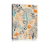 Boho Stampe su tela botaniche colorate Arte della parete Alberi astratti Immagini da parete Poster per decorazioni per la casa Modern Chic per soggiorno Camera da letto 55x80 cm Innerframe