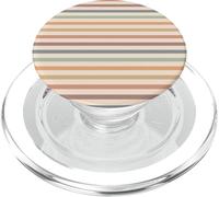 Boho Striped Stripes Abstract Geometric Horizontal Lines PopSockets PopGrip per MagSafe