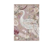 Boho Style Fiore Floreale Bianco Gru bandiere di pace per all'aperto chritmas banner per la decorazione Esterna 28x40 doppia faccia