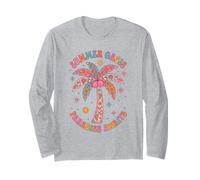 Boho Summer Oasis Paradise attende Una Palma Tropicale retrò Maglia a Manica