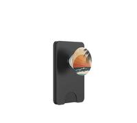 Boho Sun Sunset Tropical Palm Tree On The Beach Waves Sand PopSockets PopWallet per MagSafe
