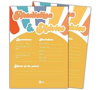 Boho Sunshine - Giochi per baby shower, 30 biglietti di previsioni e consigli per bambini, bomboniere per feste di genere (12,7 x 17,8 cm) -A02