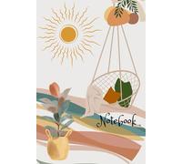 “Boho Vibes Notebook”: Featuring a beautiful boho-inspired design on the cover - 120 lined pages in a compact 6x9-inch size.
