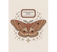 Boho Vintage Death Moth Halloween Notebook: 120 Pages, with Childrenstorybook Cover Design, designed for School Notes, Ideas, Journaling, Girls, ... Design, designed for School Notes, Ideas, Jou