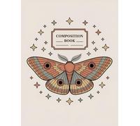 Boho Vintage Death Moth Halloween Notebook: 120 Pages, with Illustration Cover Design, ideal for Drawing, School Notes, Ideas, Teens, Teachers, Girls, ... for Drawing, School Notes, Ideas, Teens, T