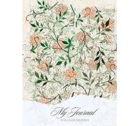 Boho Vintage Jasmine Floral Journal: William Morris Notebook