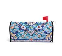 Boho Vintage Style Fiore Decorativo mailbox avvolge per l'autunno unico felice anno nuovo copertura cassetta postale dimensioni standard para buzon