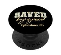 Boho Wildflower Bible Verse Christian Collection. Saved PopSockets PopGrip Adesivo