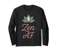 Boho Yoga Spirituale Regalo Per Yogi Mindful Lotus Flower Maglia a Manica