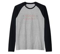 Boho Yoga Spirituale Regalo Per Yogi Mindful Lotus Flower Maglia con Maniche Raglan
