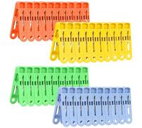 Bohoray 120 Pezzi Mollette per Bucato, Mollette Biancheria Plastica, Multicolore Mollette da Bucato, Mollette per Bucato Resistenti, Mollette Bucato Antisegno Per Vestiti, Calze, Bambole, Cibo e Foto